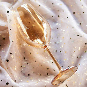 Verre à vin galvanisé rainuré en cristal, verres à vin d'ambre, de luxe, vin rouge, vente en gros, collection - Product Image 5