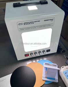 <span class=keywords><strong>Mini</strong></span> <span class=keywords><strong>studio</strong></span> <span class=keywords><strong>photo</strong></span> en métal SANOTO TB30 <span class=keywords><strong>pour</strong></span> photographie, avec plateau tournant bidirectionnel à intensité variable, diamètre 150 mm, <span class=keywords><strong>pour</strong></span> <span class=keywords><strong>bijoux</strong></span> - Product Image 2