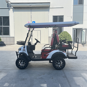 Carrito de Golf Más Vendido, 5/6 Plazas, Velocidad 50-70 km/h, Autonomía 70-90 km, Batería de 48 V, Capacidad de Subida del 10-15%, Frenos de Disco Delanteros - Product Image 4