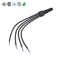ODM OEM M20 Y Type d'assemblage connecteur étanche Multi Module lampe à LED vis poussoir 2/3/4 broches Y forme connecteur pour l'alimentation