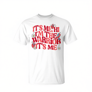 Camiseta Hi I'm the Warrior para la Concienciación sobre Enfermedades Cardíacas, Producto Promocional CHD - Product Image 2