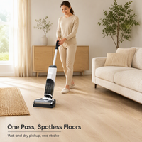 Aspirateur balai sans fil et serpillière 2-en-1, direct usine, alternative au robot de nettoyage automatique des sols pour un nettoyage efficace