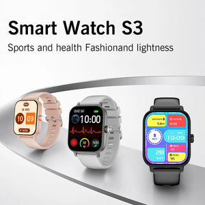 นาฬิกาอัจฉริยะแฟชั่นใหม่ ขนาด 1.83 นิ้ว รองรับ Android และ <span class=keywords><strong>IOS</strong></span> กันน้ำ สำหรับออกกำลังกาย วัดอัตราการเต้นของหัวใจ ตรวจจับการนอนหลับ เหมาะสำหรับผู้ชายและผู้หญิง - Product Image 2
