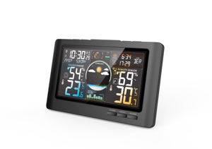 Station météo numérique Thermomètre sans fil Hygromètre Température extérieure Moniteur d'humidité Baromètre Station météo portable - Product Image 3