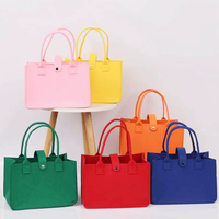 Sac fourre-tout en feutre simple et tendance de haute qualité, idéal pour les cadeaux et souvenirs - Offre promotionnelle