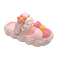 Chaussons confortables pour bébé en EVA injecté, unisexes, sandales et chaussons pour enfants, semelle souple, chaussures confortables à enfiler