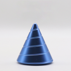 Gyroscope de doigt, jouet sphérique, gyroscope conique de bureau, spinner manuel, gyroscope en alliage métallique, jouet anti-stress pour adultes - Product Image 3