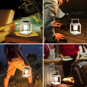 โคมไฟ LED พกพาแบบแขวนได้ ชาร์จไฟได้ ใช้สำหรับสวน แคมป์ปิ้ง กลางคืน แสงสีขาว ได้รับการรับรองมาตรฐาน UL ETL - Product Image 5