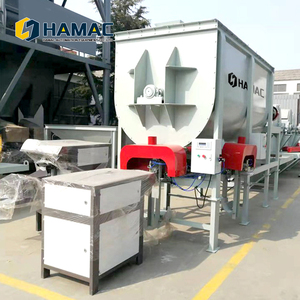 Semi Automatic Dry Powder Mortar Mixing Plant Cement Wall Putty Mixer <b>Tile</b> Adhesive Making Machine with Weighing System - Product Image 6