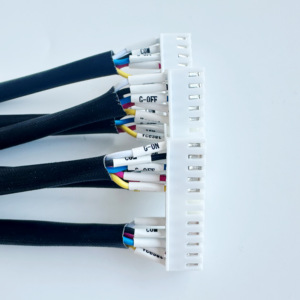 带编织网的12针航空电缆Molex 3.96毫米线束 - Product Image 3