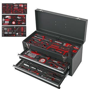 Kit de Herramientas para Auto y <span class=keywords><strong>Hogar</strong></span> Hi-Spec de 166 Piezas, Juego de Herramientas Mecánicas de Acero al Carbono en Estuche para Reparación de Automóviles y Trabajos Domésticos - Product Image 2