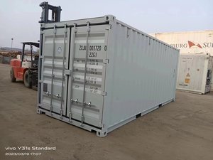 Contenedor de envío nuevo y de segunda mano Cubo de 2040 pies de altura Contenedor usado Envío marítimo Comercio exterior - Product Image 6