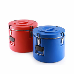 Recipiente isotérmico redondo 52QT con interior de acero inoxidable para Caterers - Product Image 6