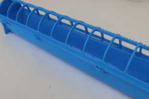 Mangeoire automatique pour oiseaux en plastique, 68 cm de long, mangeoire pour pigeons, poussins, cailles - Product Image 5