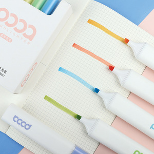 Imple-Juego de rotuladores de gran capacidad para estudiante, 6 paquetes de bolígrafos creativos de colores soleados y suaves, protección para los ojos - Product Image 4