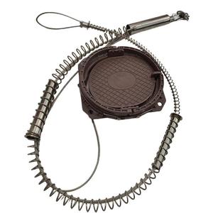 Ancrage au sol robuste avec câble à ressort hélicoïdal – Ancrage au sol durable pour pièges à animaux sauvages, pour la chasse et la capture en extérieur - Product Image 1