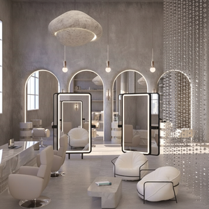 Espejo de Salón Plegable con Iluminación LED de Diseño Moderno y Pared de Cristal para Dormitorio, Baño, Hoteles, Gimnasios, Hospitales y Centros Comerciales - Product Image 2