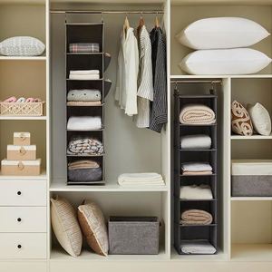 Organizador de Armario Colgante en Oferta, Estantes de Almacenamiento Colgantes de 6 Niveles para Dormitorio - Product Image 4