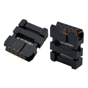 Conector IDC de 2.54 mm, 8 Pines, de Tres Piezas, Macho y Hembra - Product Image 1