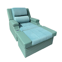 Fauteuil de massage inclinable en cuir PU de haute qualité avec trou pour le visage, table de massage des pieds, lit de réflexologie plantaire pour spa