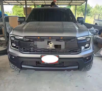 Kit de conversion de carrosserie de camionnette en plastique ABS, pare-chocs avant pour Ranger T9 2022 2023, mise à niveau vers Raptor 2023