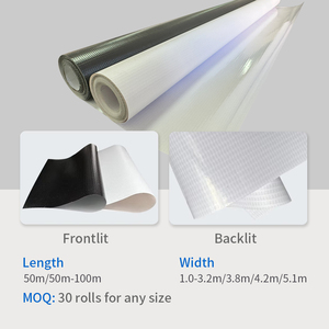 <span class=keywords><strong>Lona</strong></span> Frontlit Brillante para Publicidad Exterior, Imprimible con Eco-Solvente, 1.07M de Ancho, 340g 440g 510g, Venta Directa de Fábrica - Product Image 2