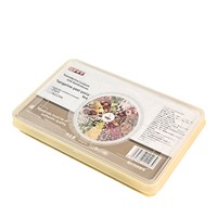 Kotak Hadiah Teh Bunga Buah Campuran untuk Kesehatan dengan Kulit Jeruk Lingzhi, Poria, Hawthorn, Biji Cassia, dan Kacang Adzuki 15 Kaleng 180g