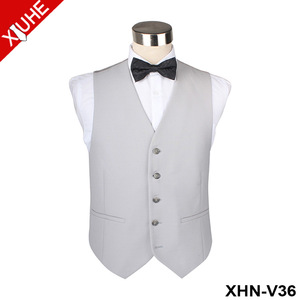 Chaleco negro clásico tradicional para hombre, alta calidad, venta al por mayor, Hotel, restaurante, camarero - Product Image 4