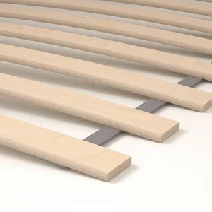 Высокое качество LVL планки кровати шириной 50-64 мм Березовое основание Подпружиненные изогнутые планки