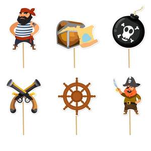 Decorazioni per feste di compleanno a tema pirata per bambini - Product Image 6