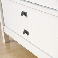ZD008 Porte en MDF durable de placard de garde-robe coulissante portable professionnelle moderne pour meubles de chambre à coucher au Bangladesh