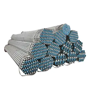 איכות מובטחת גלי מתכת culvert אפס spangle 1.5 צינור פלדה מגולוון צינור פלדה עבור scaffoldi