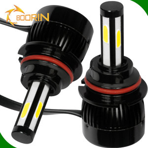 Guangzhou ricambi auto h7 ha condotto la <span class=keywords><strong>lampadina</strong></span> h4 led ad alta basso fascio 55w 5500lm 48w 40w H11 6000k auto ha condotto il faro - Product Image 5