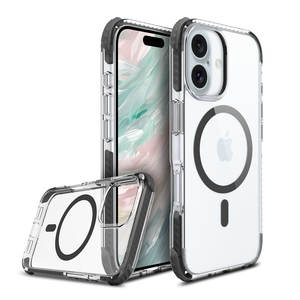 2024 New Arrival Transparente TPU TPE Shockproof Phone Case Capa magnética para iPhone 16 Pro Max Case para iPhone 15 Pro Max - Product Image 2
