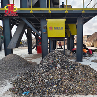 Équipement de recyclage des déchets métalliques industriels, broyeur automatique de toitures en acier, déchiqueteur de métaux non ferreux