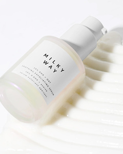 Siero Esfoliante Lenitivo MILKY WAY con 10% <span class=keywords><strong>AHA</strong></span> + Avena, Anti-Rughe, Illuminante, Vegano e Biologico, Marchio Privato - Product Image 4