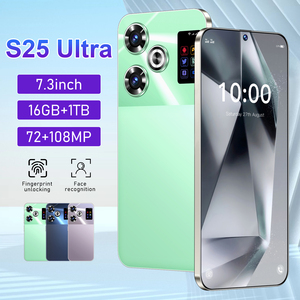 Téléphone Android 5G débloqué de haute qualité S25 Ultra 2025 avec appareil photo HD 108MP et processeur - Product Image 2