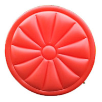 Radeaux en PVC pour piscine extérieure, flotteur gonflable rond pour pastèque, jouet de salon pour enfants et adultes