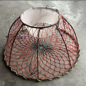 Fournisseur direct d'usine Piège à crevettes <span class=keywords><strong>haute</strong></span> résistance avec fil recouvert de plastique pour les eaux profondes - 15 kg Dispositif de pêche et de capture efficace - Product Image 5