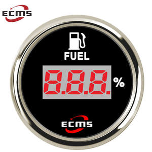 2" Marine <strong>Auto</strong> Digital Fuel Tank <strong>Level</strong> Gauge Meter <strong>Indicator</strong> With Backlight 12V/24V - Product Image 2