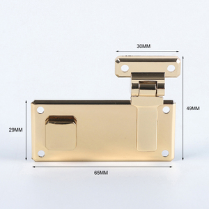 <b>Small</b> Face Bottom Password <b>Lock</b> Zinc Electroplated Luggage Hardware Child Safety Metal Accessories CG-C1 Zinc Electroplate - Product Image 2