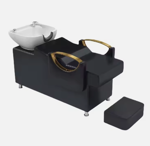 Conjunto de Muebles Modernos para Salón de Belleza, Cama para Lavado de Cabello, Silla de Peluquería - Product Image 4