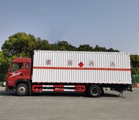 Camión de Carga 4X2 6X4 para Transporte de Mercancías Químicas, Explosivos, Gases Peligrosos, Mercancías Inflamables