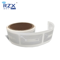 Etiqueta RFID Programable con Chip RFID de 13.56mhz EV1 ISO 14443a Protocolo Wet Inlay