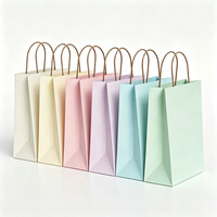 Sacs en papier kraft écologiques personnalisés avec poignées torsadées pour boulangerie, gâteaux, desserts, pizzas et emballages cadeaux laitiers – Vente en gros directe usine
