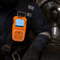 Détecteur de gaz multi-gaz portable HIREP 5 en 1 CO H2S O2 CO2 LEL, analyseur de gaz toxiques industriel, vente en gros d'usine OEM