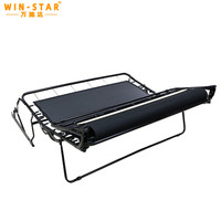 Cadre de canapé-lit pliable durable de 120 cm, mécanisme de lit à lattes, mécanisme de canapé-lit à 3 plis
