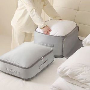 Organizador de Ropa, Bolsa de Almacenamiento por Compresión, Rectangular, Fácil de Guardar, para Uso en el Dormitorio - Product Image 1