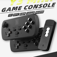 Super Arcade Y3 Mini USB Game Stick Console de jeux vidéo 4K avec 3500 jeux classiques intégrés Lecteur rétro Double manette sans fil