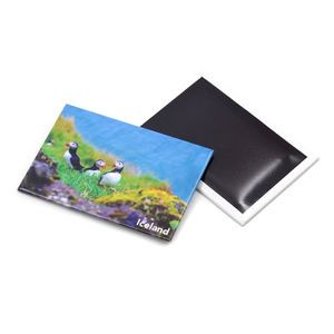 Custom Size Refrigerator Customized Icelandic Snow Mountain Pictures Souvenir Gift Tin <b>Fridge</b> Magnet - Product Image 1
